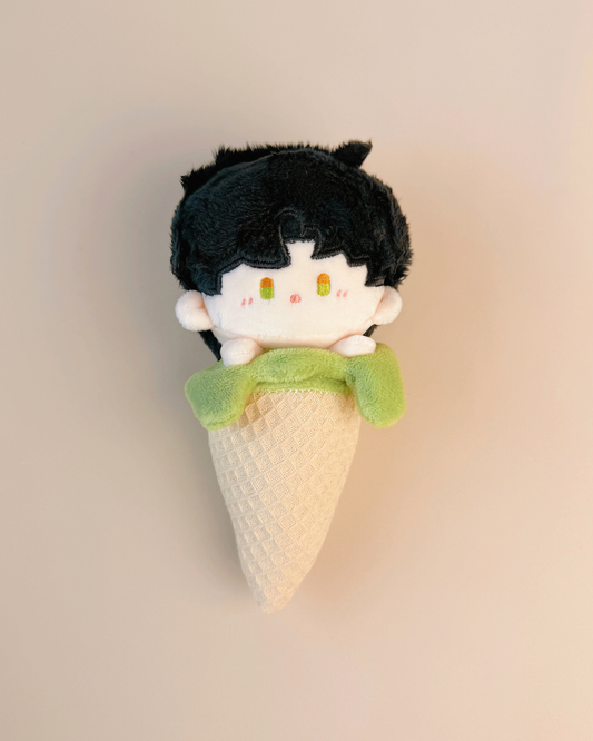 LADS – 15 cm (6 in) Foodie Plush Doll · Zayne (Matcha Ice Cream)