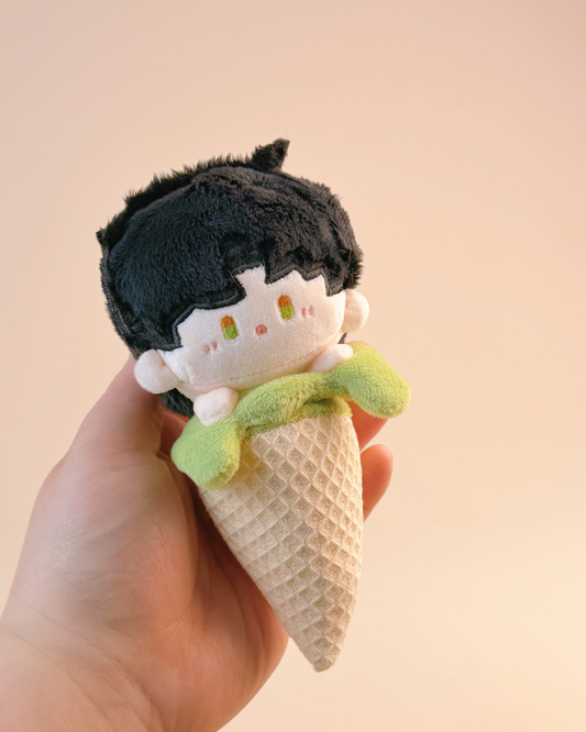 LADS – 15 cm (6 in) Foodie Plush Doll · Zayne (Matcha Ice Cream)