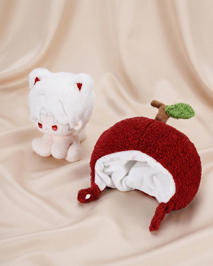 LADS - 15 cm (6 in) Sitting Plush Doll with Fruit Hood · Sylus