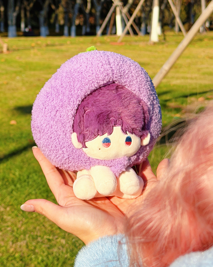 LADS - 15 cm (6 in) Sitting Plush Doll with Fruit Hood · Rafayel