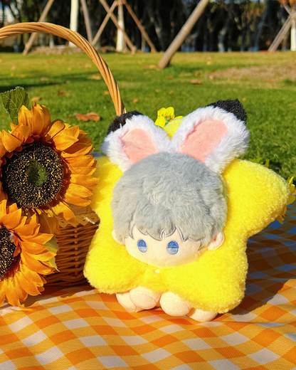 LADS - 15 cm (6 in) Sitting Plush Doll with Fruit Hood · Xavier