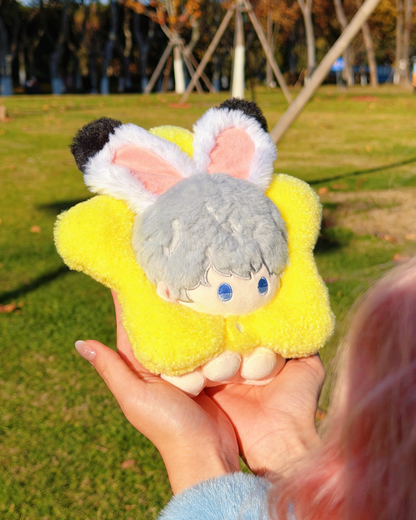 LADS - 15 cm (6 in) Sitting Plush Doll with Fruit Hood · Xavier