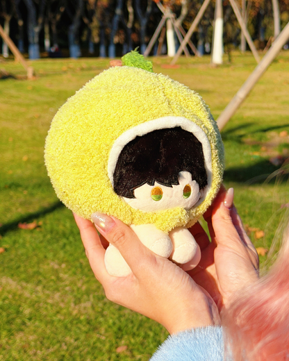 LADS - 15 cm (6 in) Sitting Plush Doll with Fruit Hood · Zayne