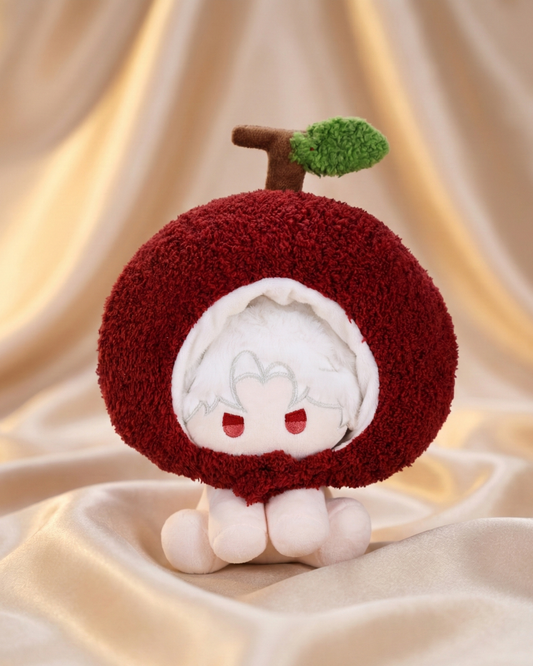 LADS - 15 cm (6 in) Sitting Plush Doll with Fruit Hood · Sylus