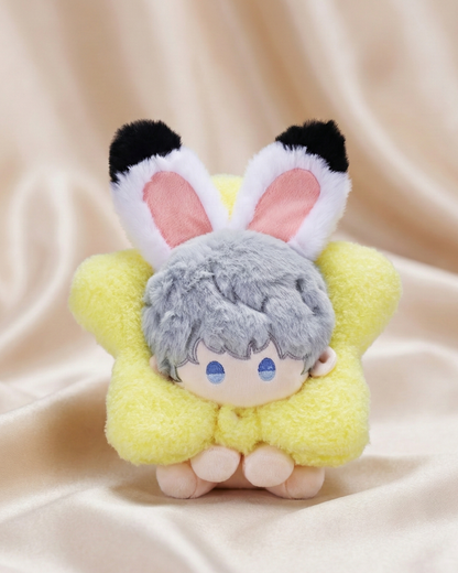 LADS - 15 cm (6 in) Sitting Plush Doll with Fruit Hood · Xavier